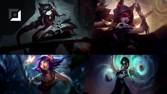 Kayn versus Xayah