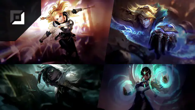 Lux versus Ezreal
