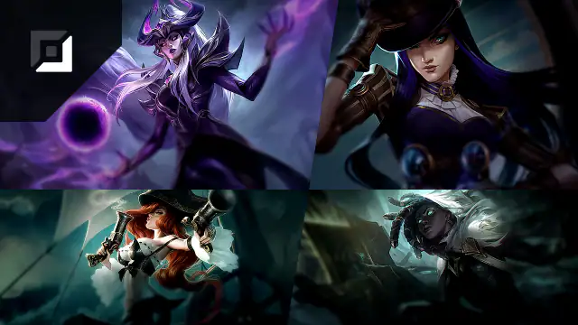 Syndra versus Caitlyn