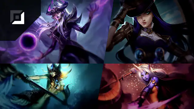 Syndra versus Caitlyn