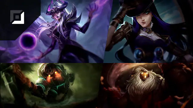 Syndra versus Caitlyn