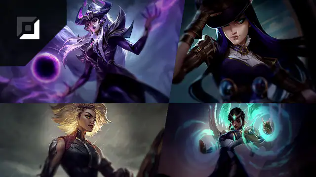 Syndra versus Caitlyn