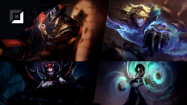 Twisted Fate versus Ezreal
