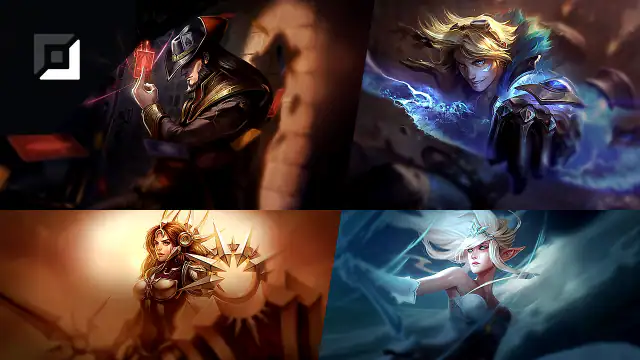 Twisted Fate versus Ezreal