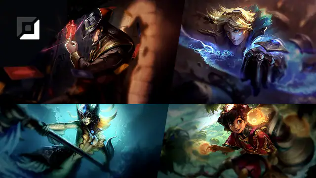 Twisted Fate versus Ezreal