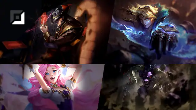 Twisted Fate versus Ezreal