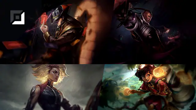 Twisted Fate versus Lucian