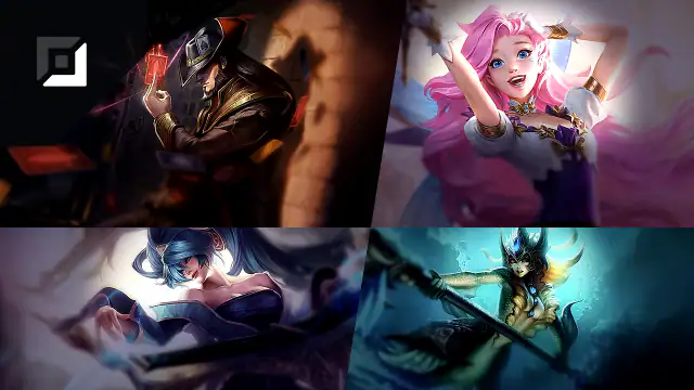 Twisted Fate versus Seraphine
