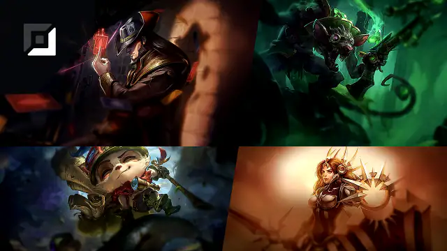 Twisted Fate versus Twitch