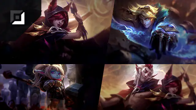 Xayah versus Ezreal