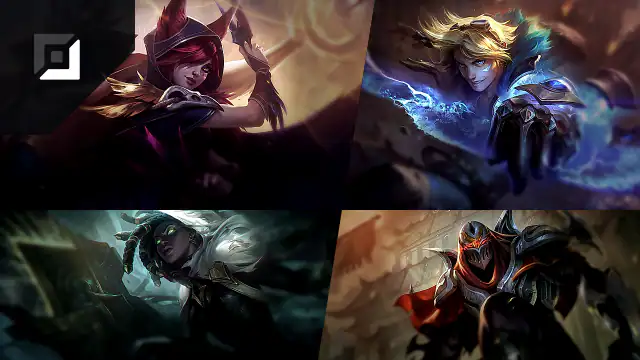 Xayah versus Ezreal