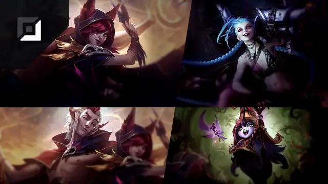 Xayah versus Jinx