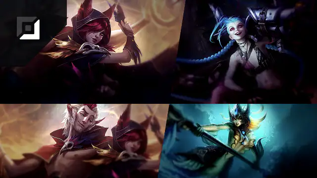 Xayah versus Jinx
