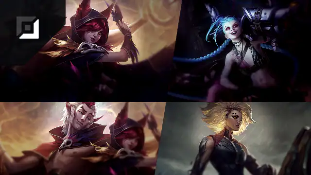 Xayah versus Jinx