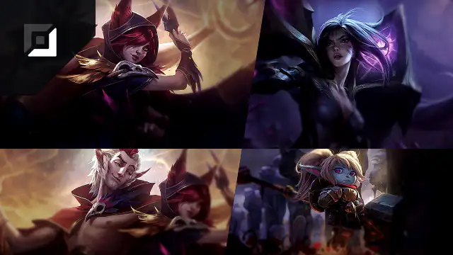 Xayah versus Kai'Sa