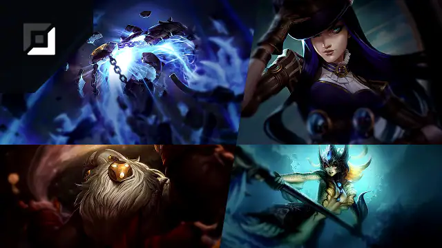 Xerath versus Caitlyn