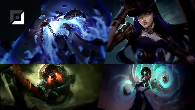 Xerath versus Caitlyn