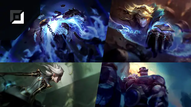 Xerath versus Ezreal