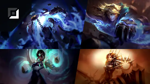 Xerath versus Ezreal