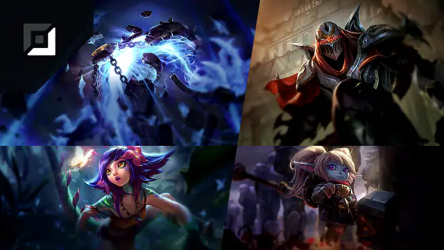 Xerath versus Zed