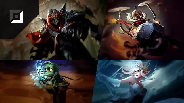 Zed versus Corki