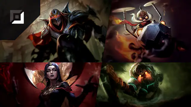 Zed versus Corki