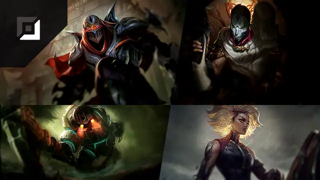 Zed versus Jhin