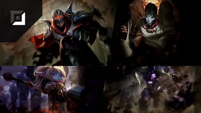 Zed versus Jhin