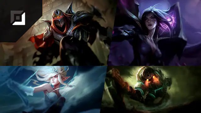 Zed versus Kai'Sa