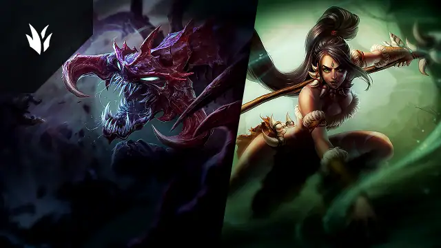 Cho'Gath versus Nidalee