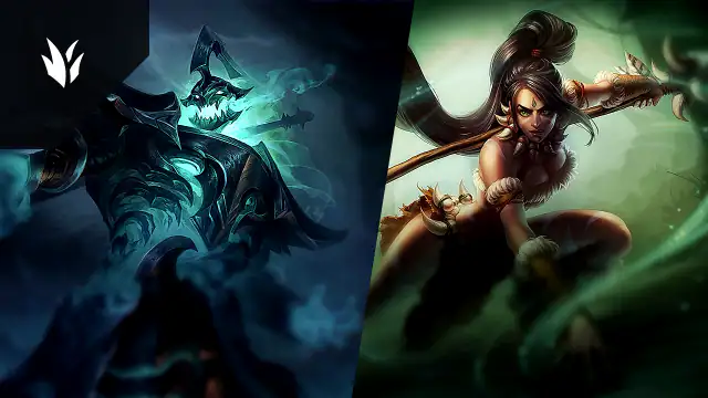 Hecarim versus Nidalee