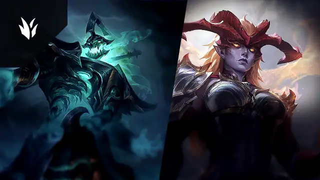 Hecarim versus Shyvana