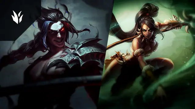 Kayn versus Nidalee