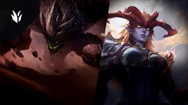 Malphite versus Shyvana