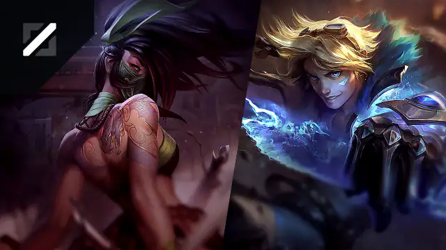 Akali versus Ezreal