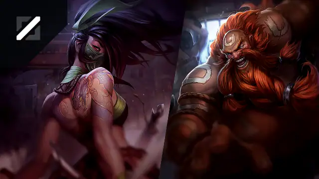 Akali versus Gragas