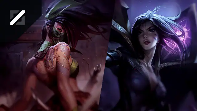 Akali versus Kai'Sa