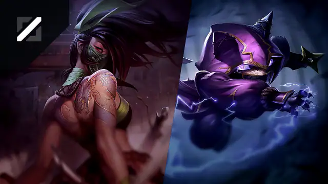 Akali versus Kennen