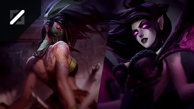 Akali versus Morgana