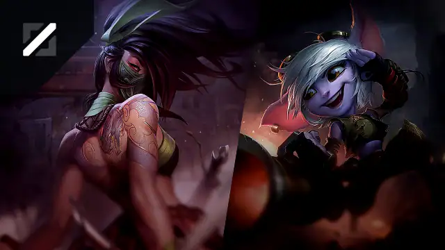 Akali versus Tristana