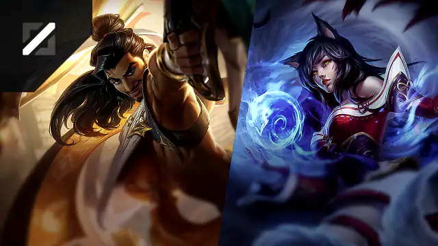 Akshan versus Ahri
