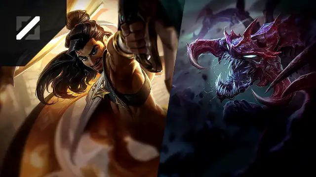 Akshan versus Cho'Gath