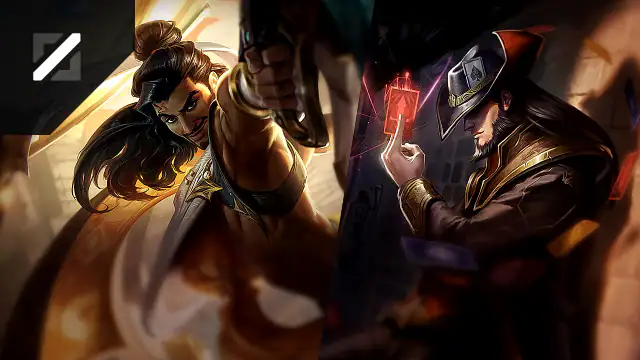 Akshan versus Twisted Fate