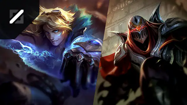 Ezreal versus Zed