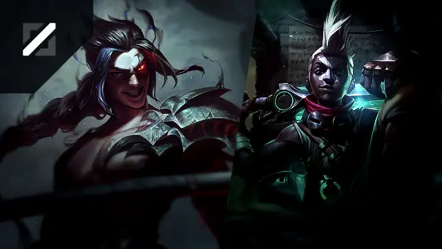Kayn versus Ekko
