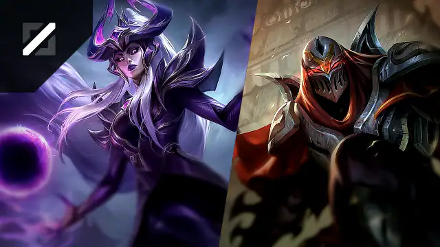 Syndra versus Zed