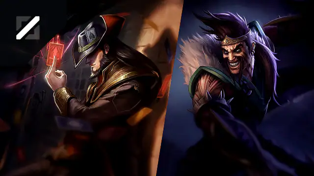 Twisted Fate versus Draven