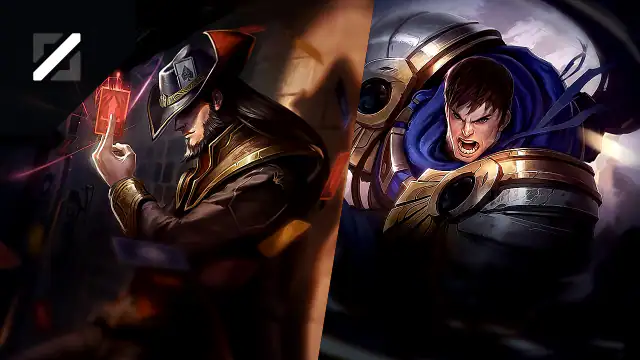 Twisted Fate versus Garen