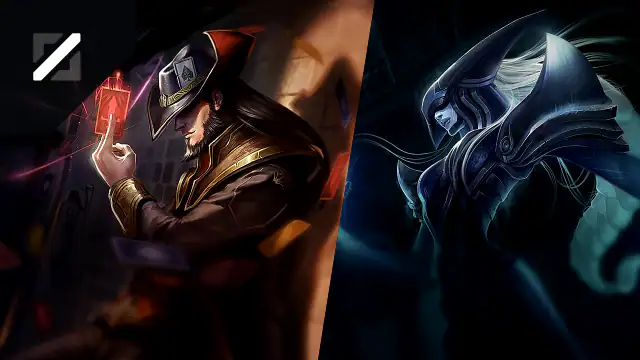 Twisted Fate versus Lissandra