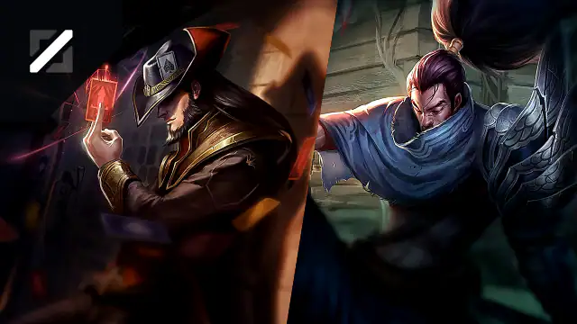 Twisted Fate versus Yasuo